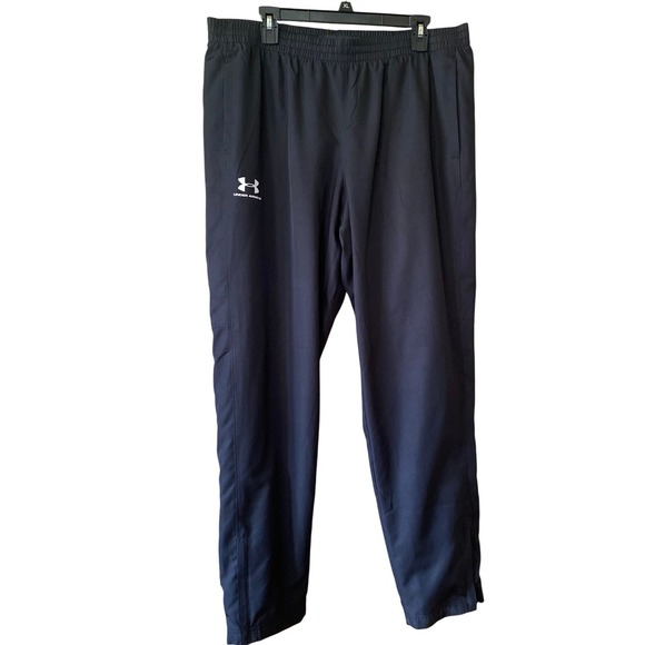 Under Armour Other - Under Armour Mens Vital Woven Workout Pant XL Black Loose Fit Ankle Zip Athletic